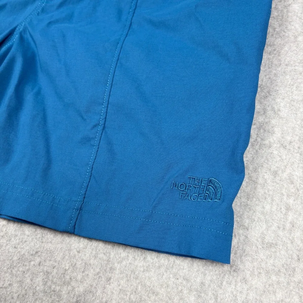 The North Face Class V Hiking Shorts Mens Blue Small Pull On Elastic Waist